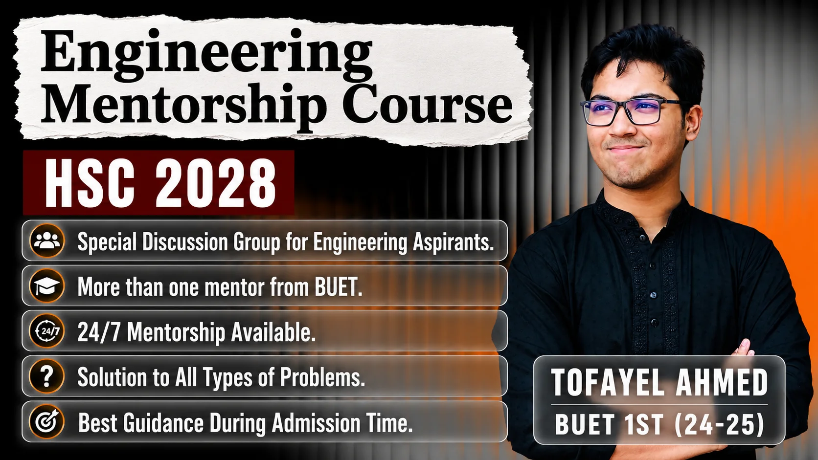 Engineering Mentorship Batch for HSC 28