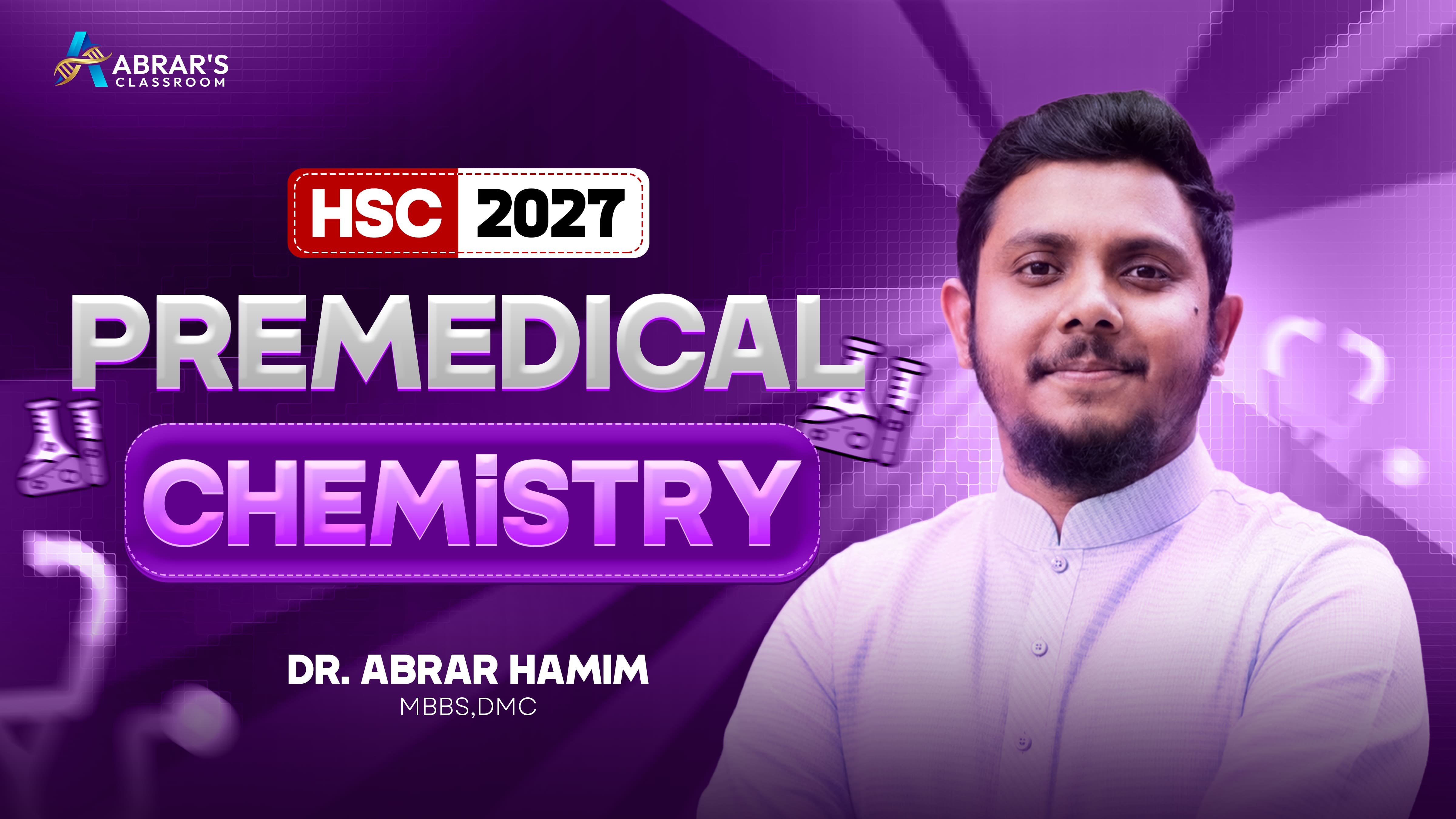 ⁠Pre medical Chemistry HSC 27 